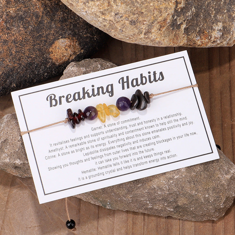 Energy Mantra Bracelet - Breaking Habits