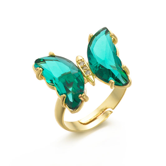 Butterfly Ring - Turquoise