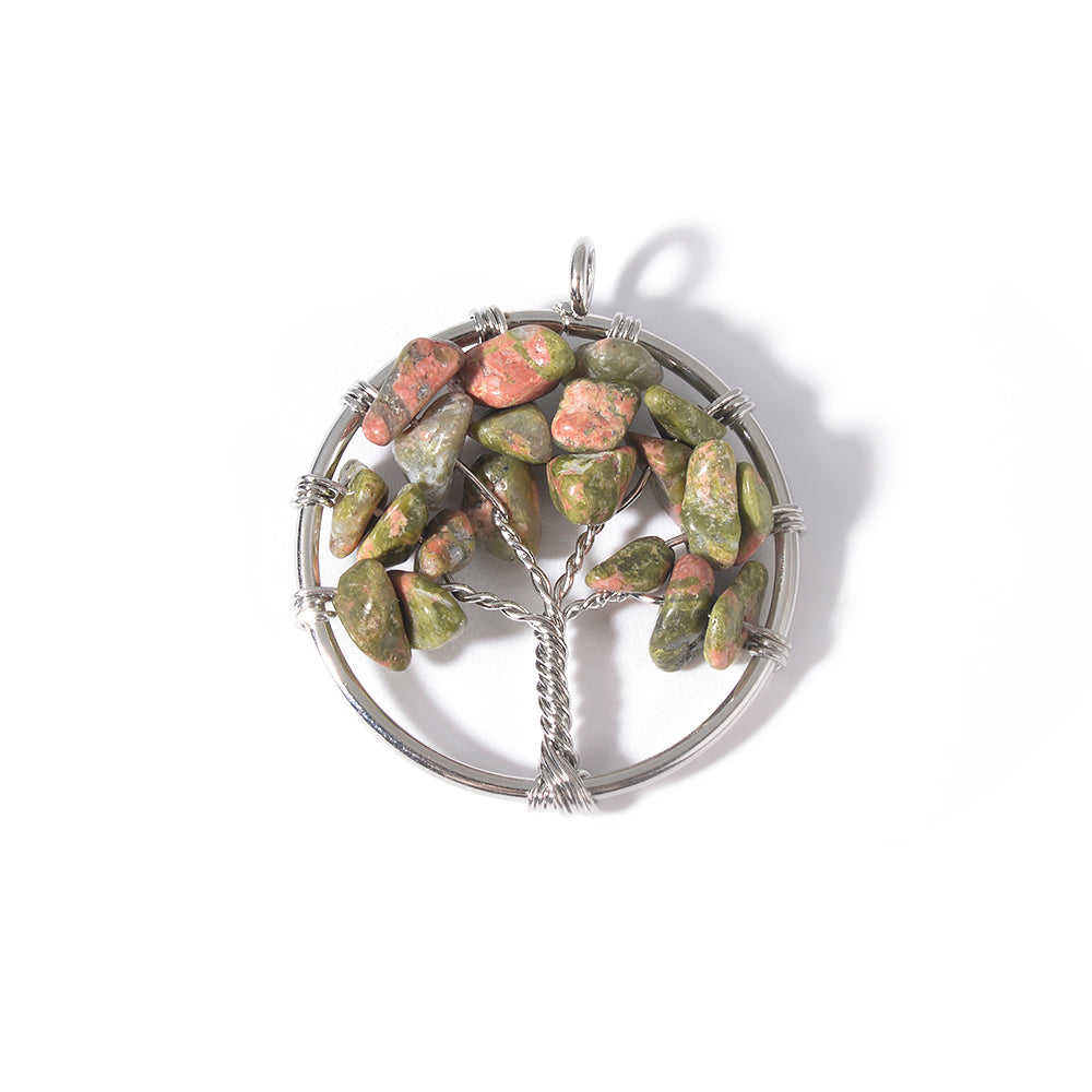 Tree of Life Necklace - Unakite