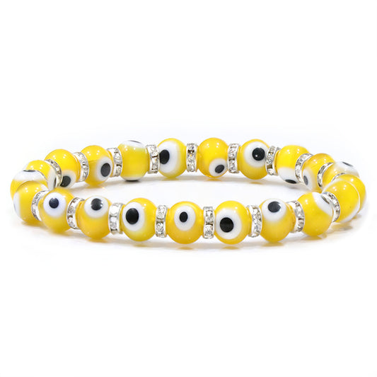 Evil Eye Bracelet - Yellow
